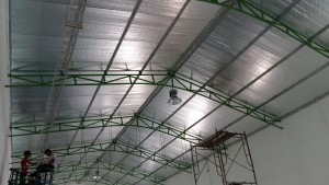 thi công hệ thống điện chiếu sáng nhà xưởng tại KCN ở Hải Dương