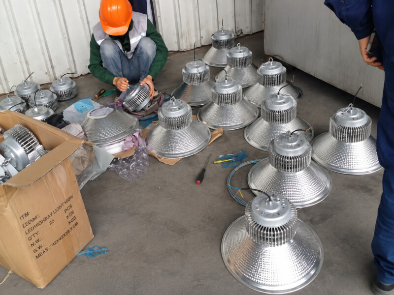Cung cấp đèn LED chiếu sáng nhà xưởng tại Hải Dương