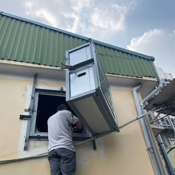 Dịch vụ thi công lắp đặt quạt thông gió nhà xưởng tại Hải Dương